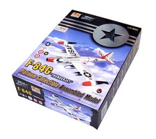 EASY MODEL 36800 Aircraft Model 1/72 F-84G Thunderjet Four Queens/Olie E6800