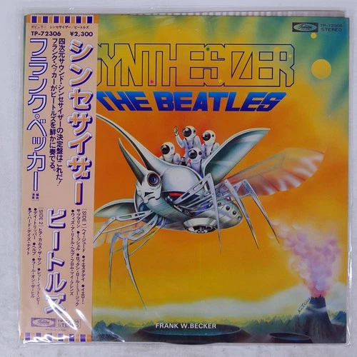 FRANK W. BECKER SYNTHESIZER - THE BEATLES TOSHIBA TP72306 Japan OBI VINYL LP