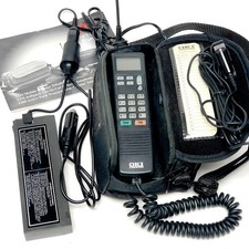 Vintage OKI Phones 1150 1325 Cellular Bag Phone Complete Kit Manual Prop Parts