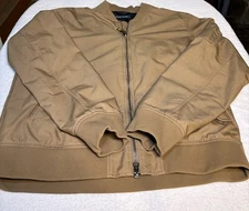 Everlane Bomber Jacket Adult Large Rust Color Full Zip Mens