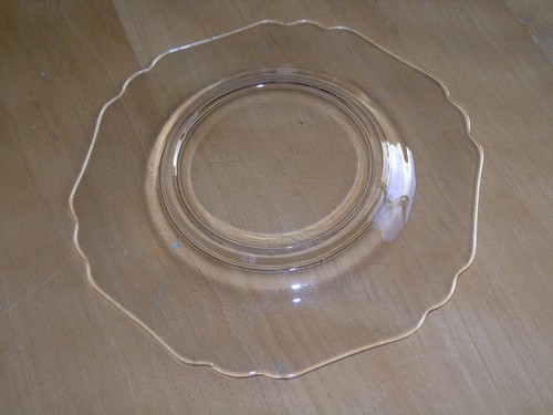 Base conectada a tierra de vidrio lóbulo de línea Cambridge Glass 3400 de colección - Imagen 5 de 6