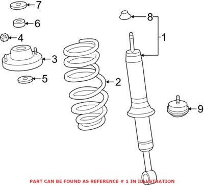 Genuine OEM Front Shock Absorber For Toyota Tacoma 2016-2021