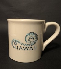 2013 Starbucks Blue Wave Hawaii Coffee Mug Large 14 Ounces Made In USA Cream