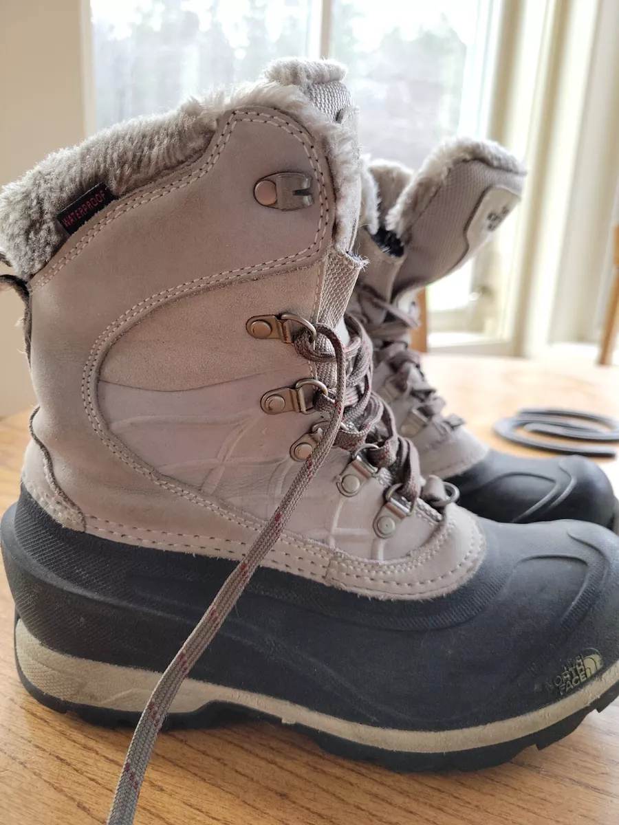 The NORTH face CHILKAT 400 Primaloft Waterproof Winter Boots Womens 7