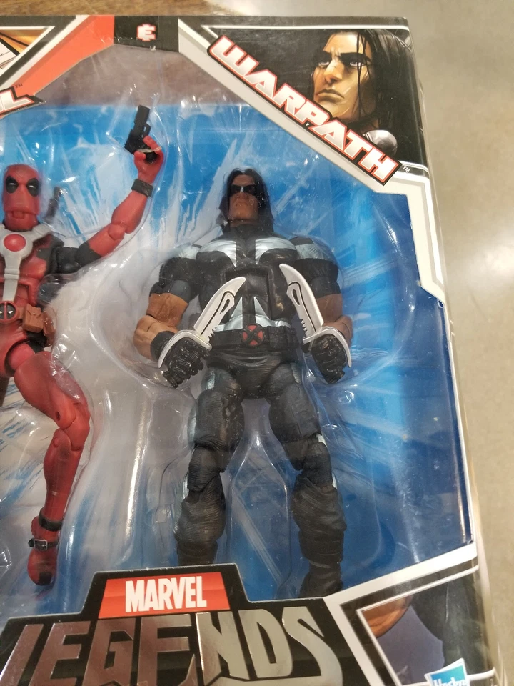MARVEL LEGENDS Deadpool Warpath Action Figures X-men Avengers TRU Exc HASBRO USA - Image 4 of 4