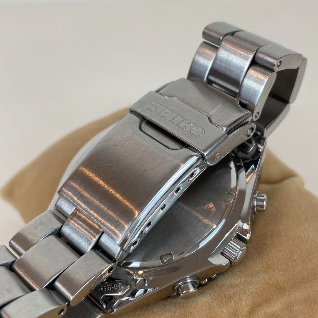 M14437 SEIKO 7T92-0CF0 クロノグラフ 腕時計 100M防水 2025年最新】7T92 0CF0の人気アイテム - メルカリ