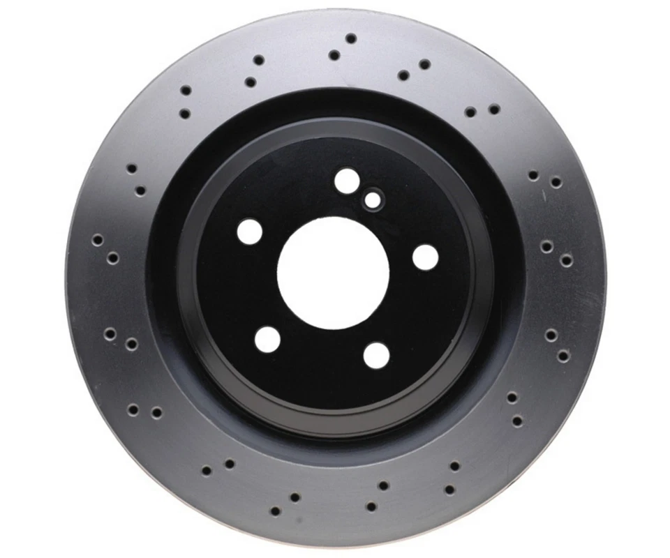 KIT trasero Raybestos rotor freno disco para Mercedes-Benz SL55 AMG 2003-2008 (68569) Foto 3 de 4