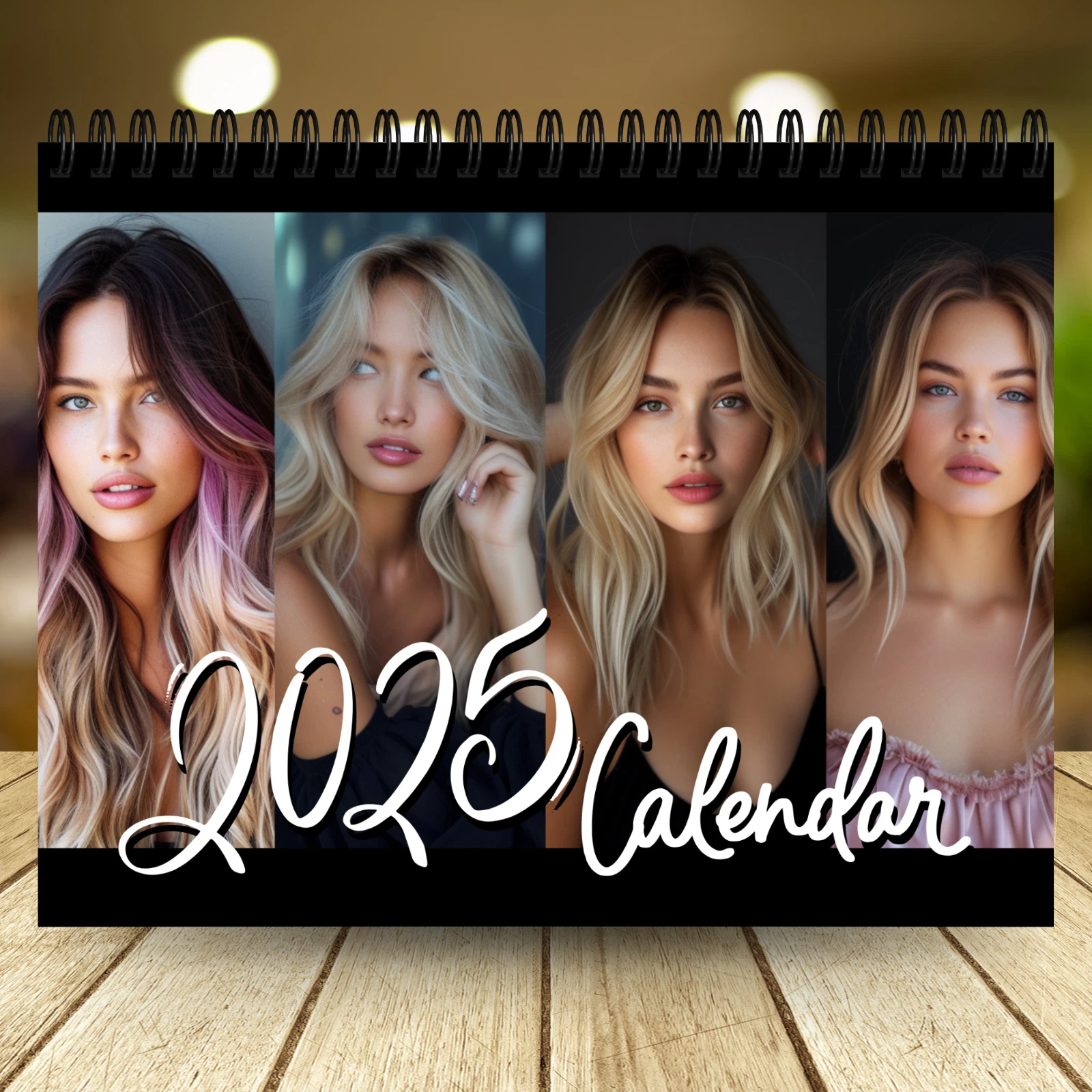 Image of Beautiful Women 2025 Calendar | 12 Month Calendar