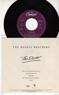 DOOBIE BROTHERS - THE DOCTOR - ORIGINAL CAPITOL RECORDS 45 WPS | eBay