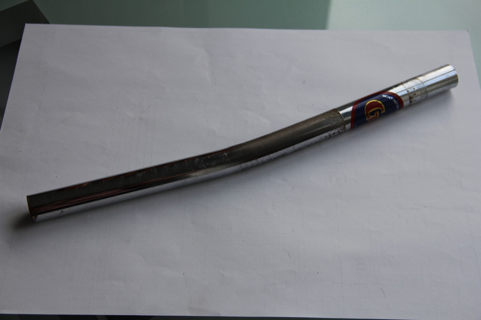 GT BMX Seat Post 22.2mm diameter, 385mm long 1980's old school, retro