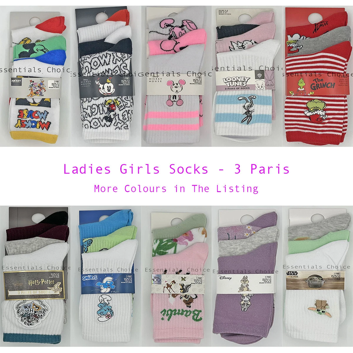 Chaussette disney primark shop