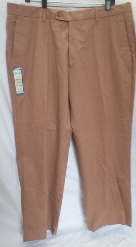 Haggar 260 Khaki Pants Men's Size 38 X 29 flat front Tan - Picture 2 of 10