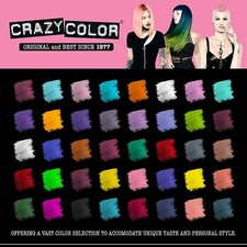 crazy color semi-permanent hair color cream 100ml