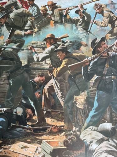 Don Troiani - Allatoona Pass - Collectible Civil War Print - COA - Picture 7 of 9