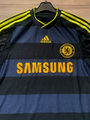 Chelsea 2009 - 2010 Away football shirt jersey Adidas size L | eBay