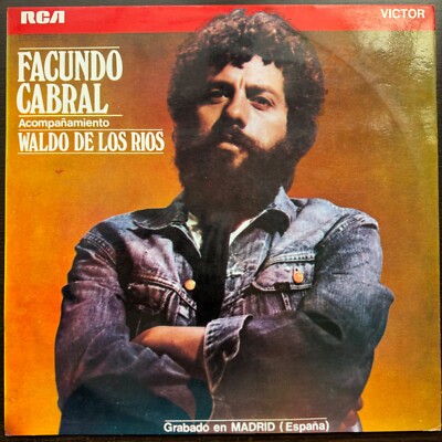 Facundo Cabral Acompañamiento Waldo De Los Rios ( NESR MINT ) LP    