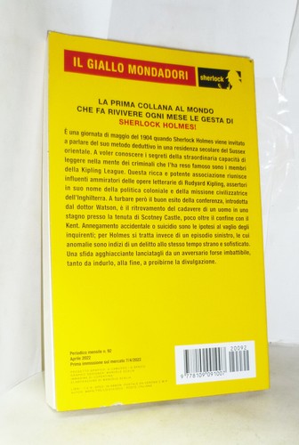 IL GIALLO MONDADORI SHERLOCK - N. 92 - SHERLOCK HOLMES LA MORTE A SCOTNEY CASTLE - Imagen 2 de 4