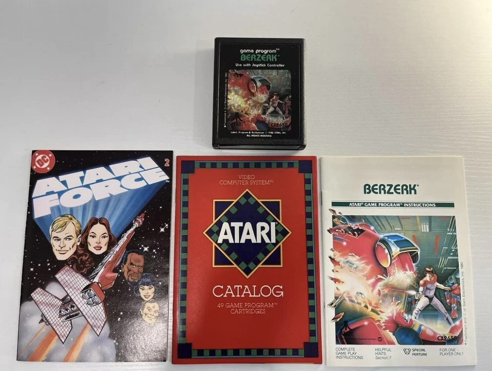 Atari 2600 Game Bundle: Berzerk, Defender, Maze, Demons to Diamonds - Image 2 of 4