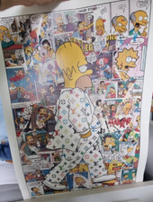 Serigrafia kobalt(Fotografo francese) homer simpson 
