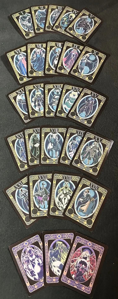 Record Of Agarest War Zero Anime Collector Playing Cards and Box Fantasy 2007 - Image 3 of 4