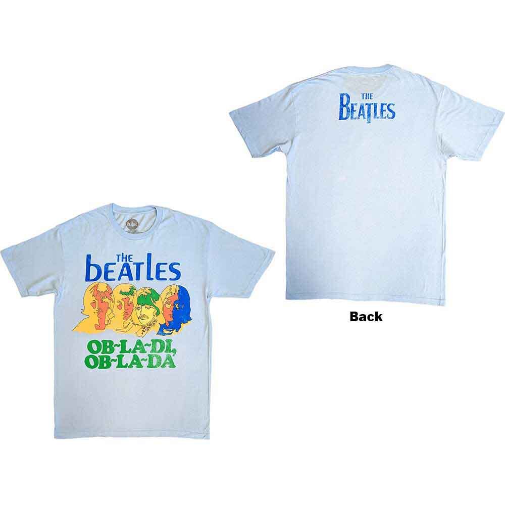 ビートルズOB-LA-DI Tシャツ The Beatles Ob-La-Di T-Shirt Blue New | eBay