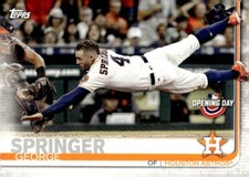 2019 Topps Opening Day #40 George Springer Houston Astros