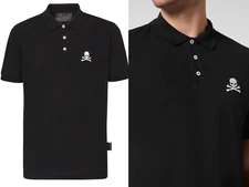 Philipp Plein Polo Shirt SS Skull Logo Hemd T-shirt Top M