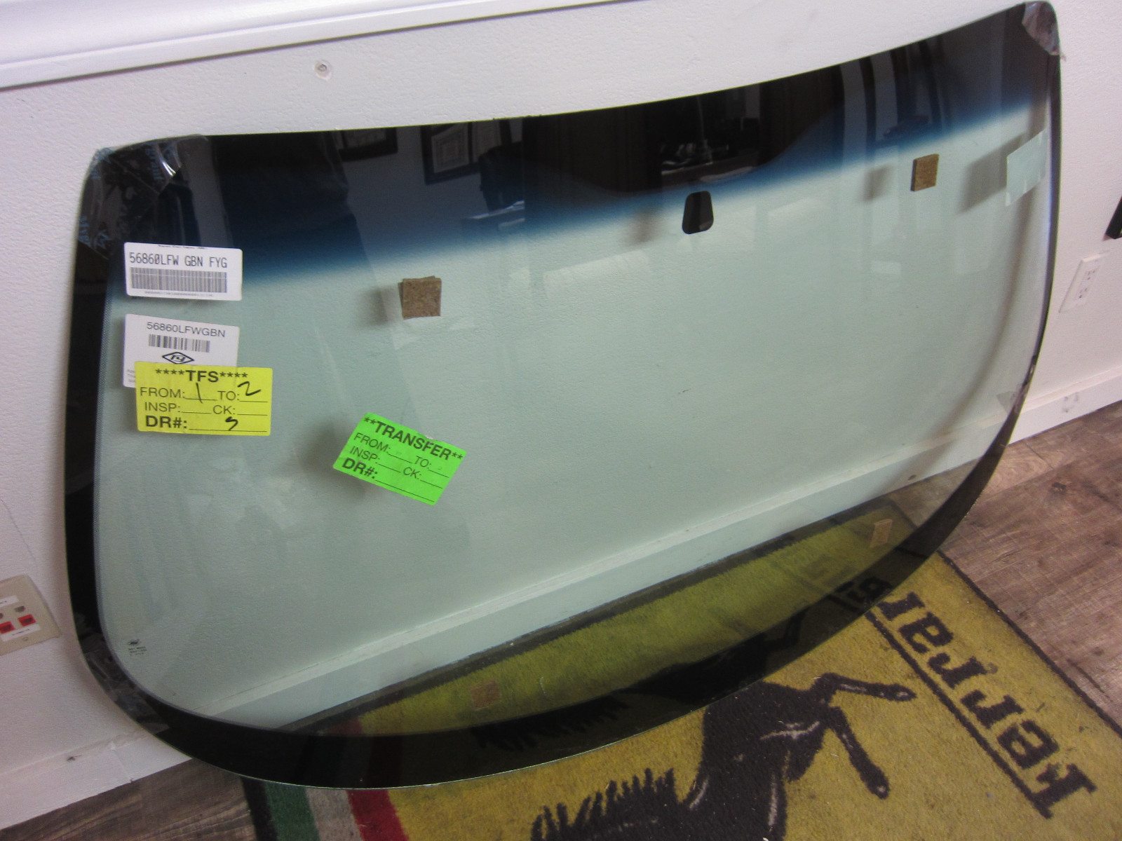 Ferrari 360 spider, 430 spider - Front Windshield / Aftermarket - P/N 65782800