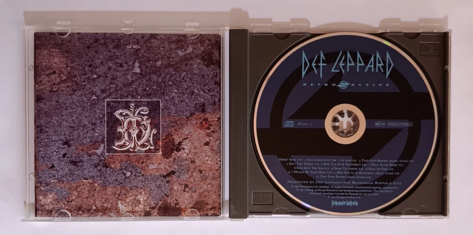 Def Leppard, Retro Active | CD 1993 Bludgeon Riffola 518 305-2 - Bild 3 von 3