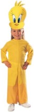Tweety Bird Looney Tunes Yellow Cute Fancy Dress Up Halloween Baby Child Costume