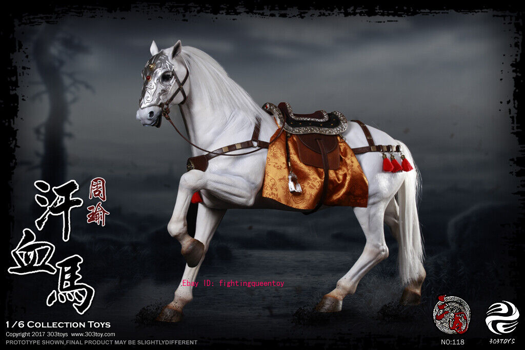 303TOYS 1/6 Three Kingdoms Series Zhou Yu & Horse Flag Figure