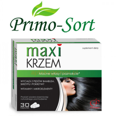 Maxi Silicon Nahrungsergänzungsmittel 30 Kapseln Mikroelemente für Haare, Haut, Nägel