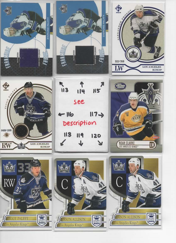 Los Angeles Kings SERIAL #'d Rookies Autos Jerseys KOPITAR DOUGHTY GRETZKY QUICK - Picture 71 of 99