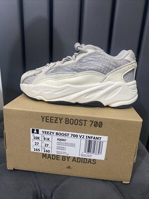 Yeezy Boost 700 V2 Static Uk 9.5 Td Toddler Adidas  