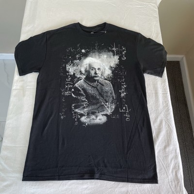 Albert Einstein Mens TShirt Equations Science Tee Medium