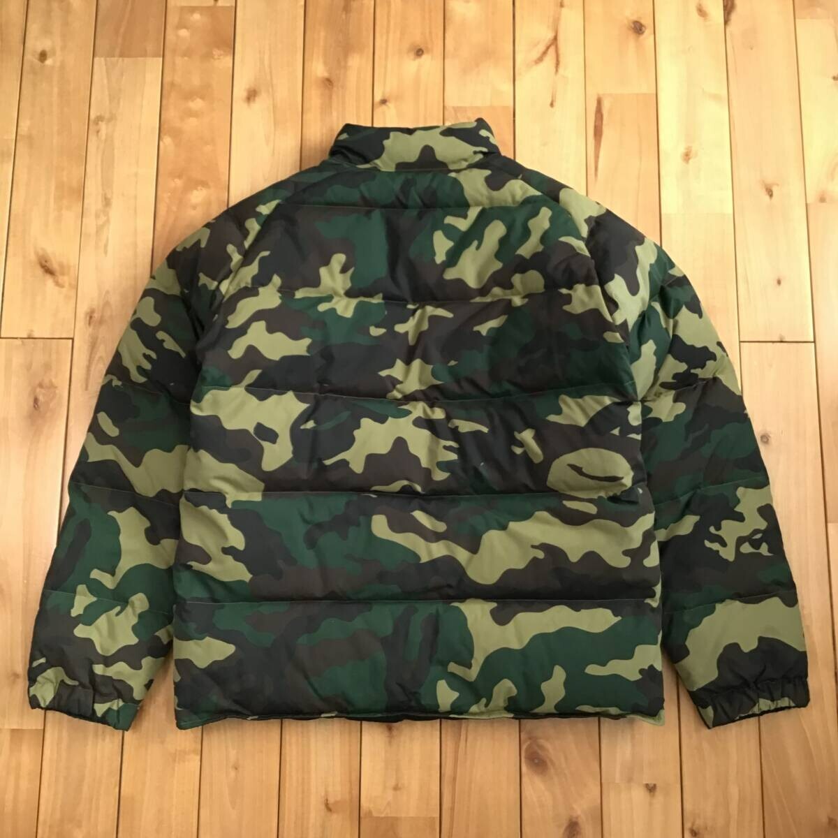 A Bathing Ape グリーンカモ テーラードダウンジャケット NIGO期 s-l1200.jpg
