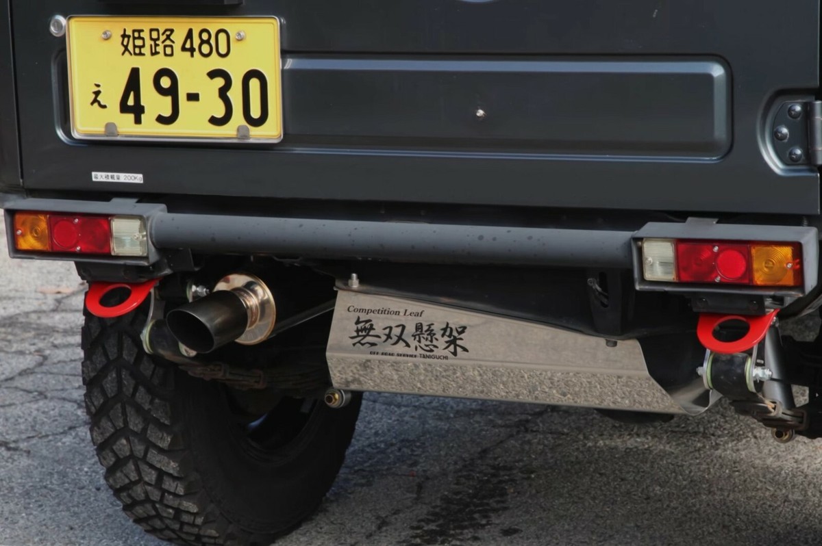 Suzuki Jimny Steel Rear Skid Bumper Taniguchi TANIGUCHI