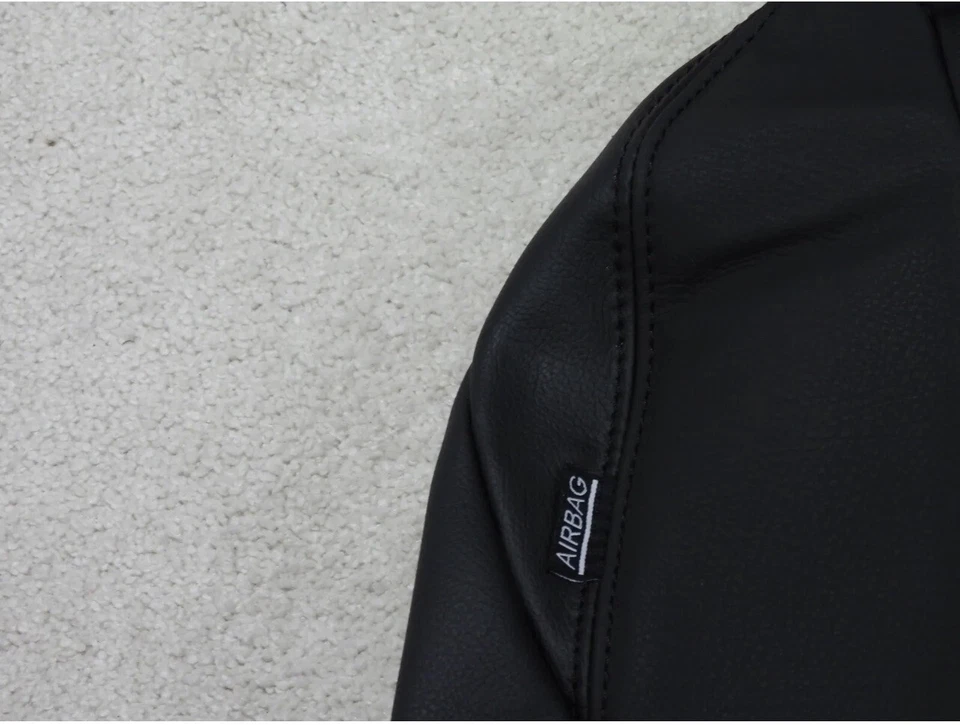 Fundas de asiento de cuero para Mazda 3 S Sport Sedán 2011-2013 negras liquidación TN50 Foto 2 de 4