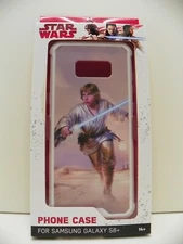 Samsung Galaxy S8 STAR WARS White Cell Phone Case Luke Skywalker by THINKGEEK