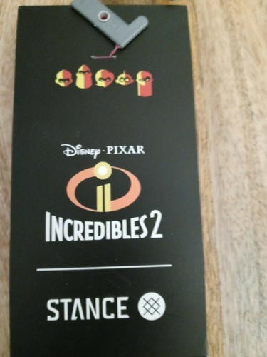 New with tags Stance Kids Socks Disney "The Mask Girls" (YM 11-1) Incredibles 2 - Picture 3 of 6