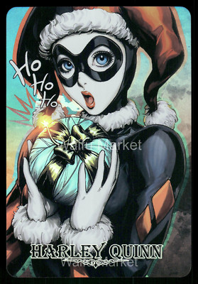 Harley Quinn Superheldine Waifu Karte CCG