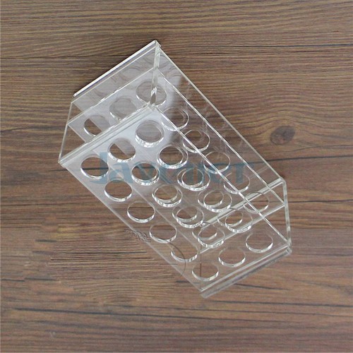 17 mm diapositiva 18 orificios soporte PMMA para tubos centrífugos de 10/15 ml tubo de ensayo - Imagen 4 de 4