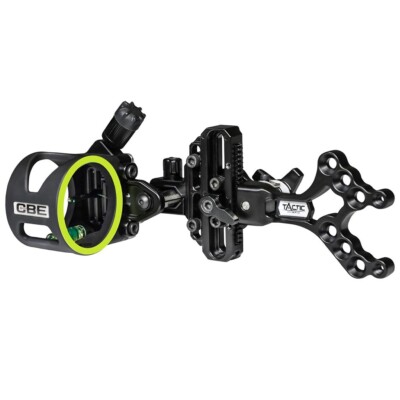 CBE Tactic Hybrid 1-Pin Bow Sight,Black