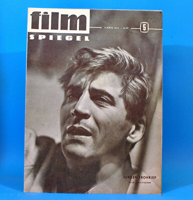 GDR film mirror 5/1964 Jürgen Frohriep Friedo Solter Rolf Herricht D. Borkmann