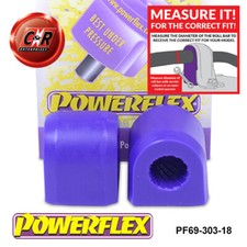 Powerflex R.arb-chassis Buchsen 18mm Für Impreza Turbo GD, Gg 00-07 PF69-303-18