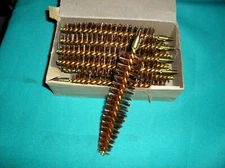  Brass chamber Cleaning Brush  .50 Cal.   *NOS*   1958    **** BOX of TEN****