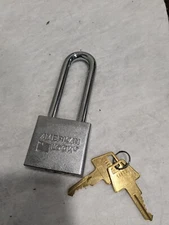 AMERICAN LOCK Padlock: Steel, Keyed Different, 2" Wide A5262