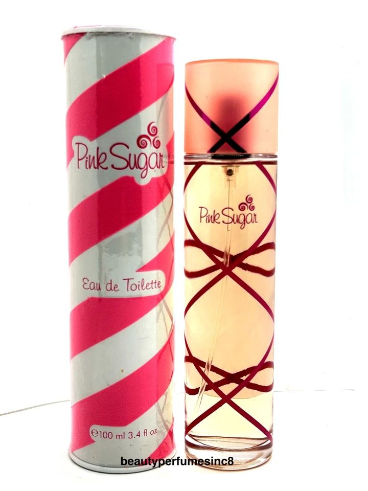 Perfume para mujer PINK SUGAR 3,4 oz/100 ml EDT nuevo en caja Foto 3 de 3