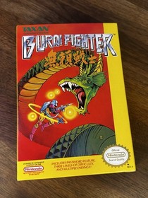 Burai Fighter Nintendo 1990 NES Completo CIB REV-A COMO NUEVO