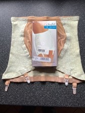 Rare Playtex 18 Hour White Open Girdle Suspenders Style 2697 4XL Size 24